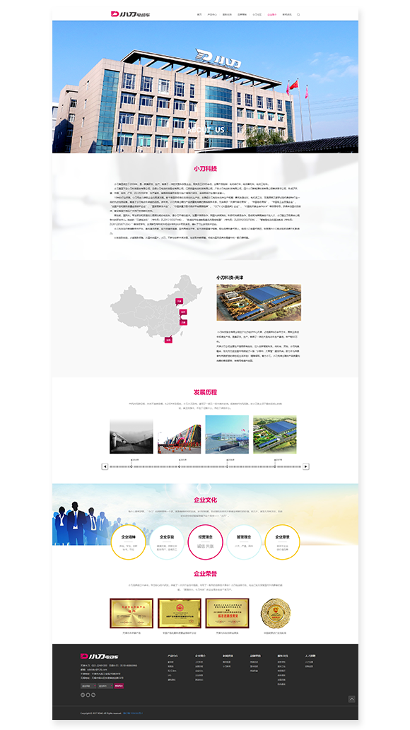 網(wǎng)站建設案例效果圖